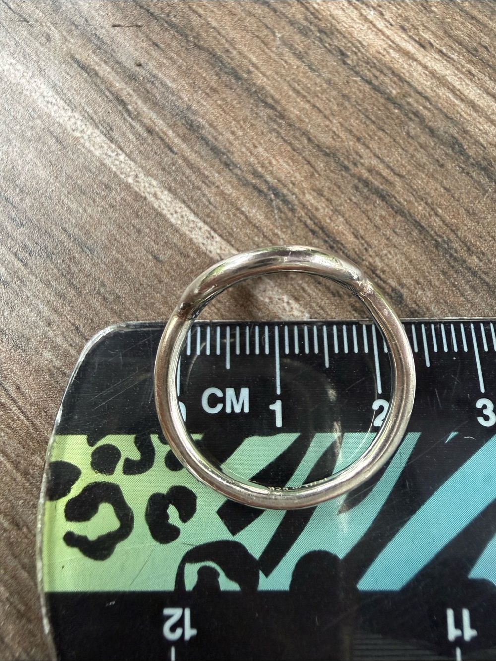 Silpada Sterling Silver Karma Open Circle Ring Size 10 - Picture 6 of 6
